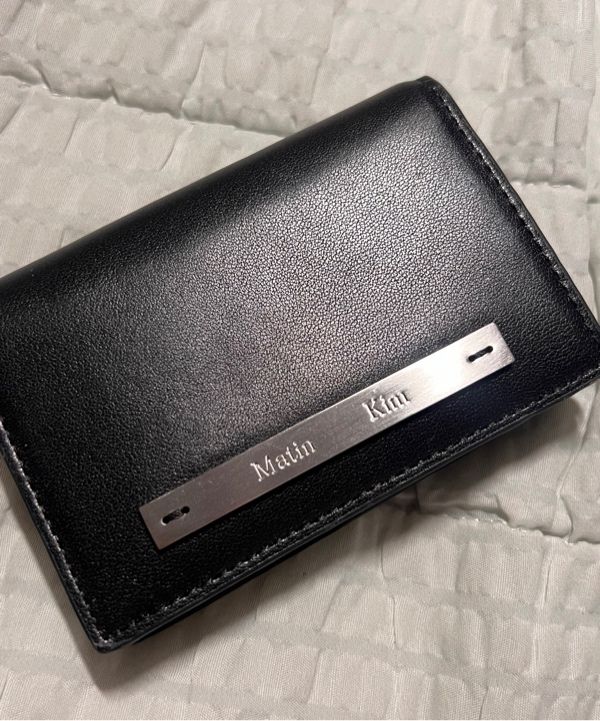 【Matin Kim】Slim l business wallet ★関税・送料無料★ MATIN KIM］【送料・関税込み】VINTAGE CARD WALLET (Matin Kim