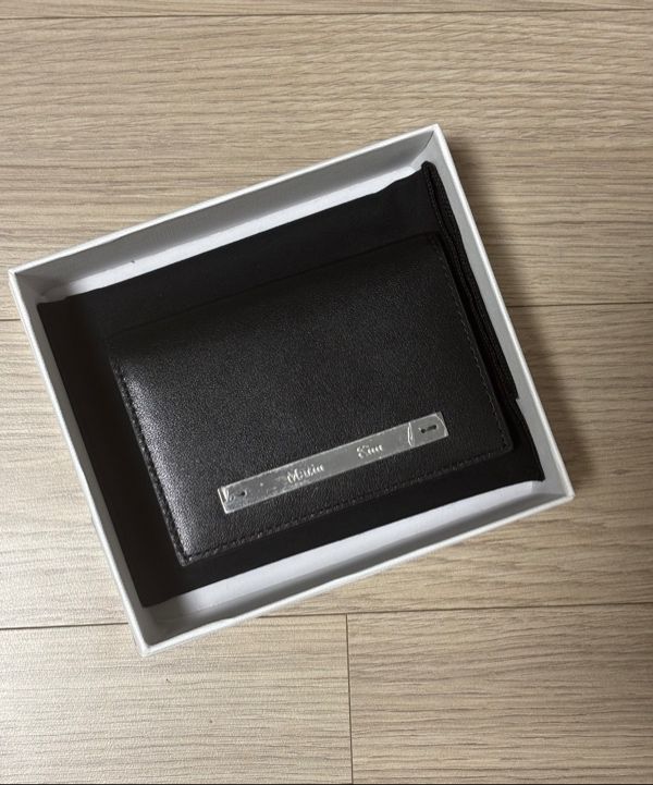 小物 MATIN KIM SLIM L BUSINESS WALLET MUSINSA | MATIN KIM SLIM METAL BUSINESS WALLET IN BLACK