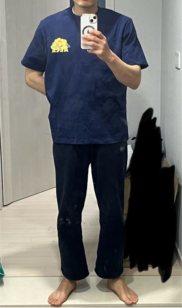 AECA☆ PALM AECA HALF SLEEVE 2colors 送料無料 PALM AECA HALF SLEEVE-NAVY - 감도 깊은 취향 셀렉트샵 29CM