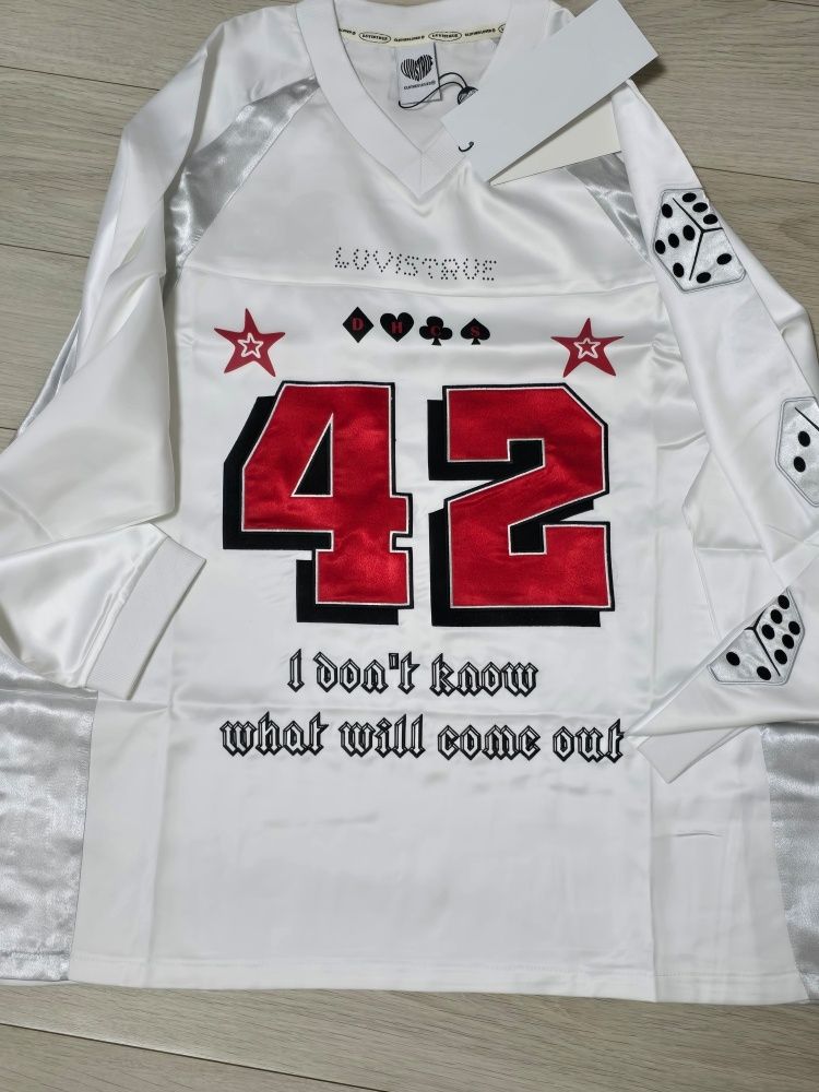 Tシャツ・カットソー LUV IS TRUE NM FOOTBALL TEE 4BTR209 LUV IS TRUE NM FOOTBALL TEE 4BTR209 (LUV IS TRUE/Tシャツ