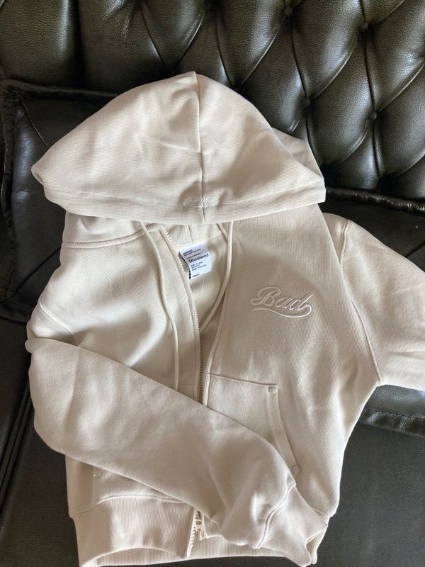 MUSINSA | BADBLOOD Beyond Soft Hooded Zip-Up - Cream