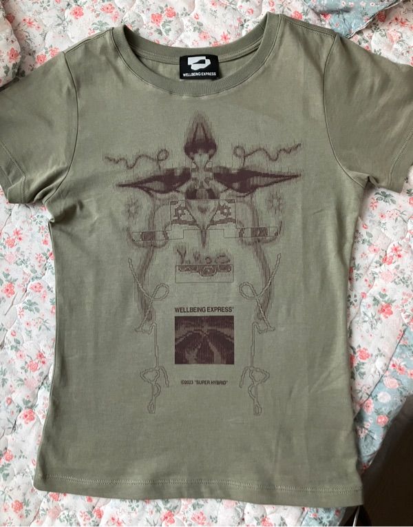 IVEレイ着用[WELLBEING EXPRESS] DIGITAL TATTOO TEE RENEWAL Digital Tattoo Tee Renewal Black - WELLBEING EXPRESS