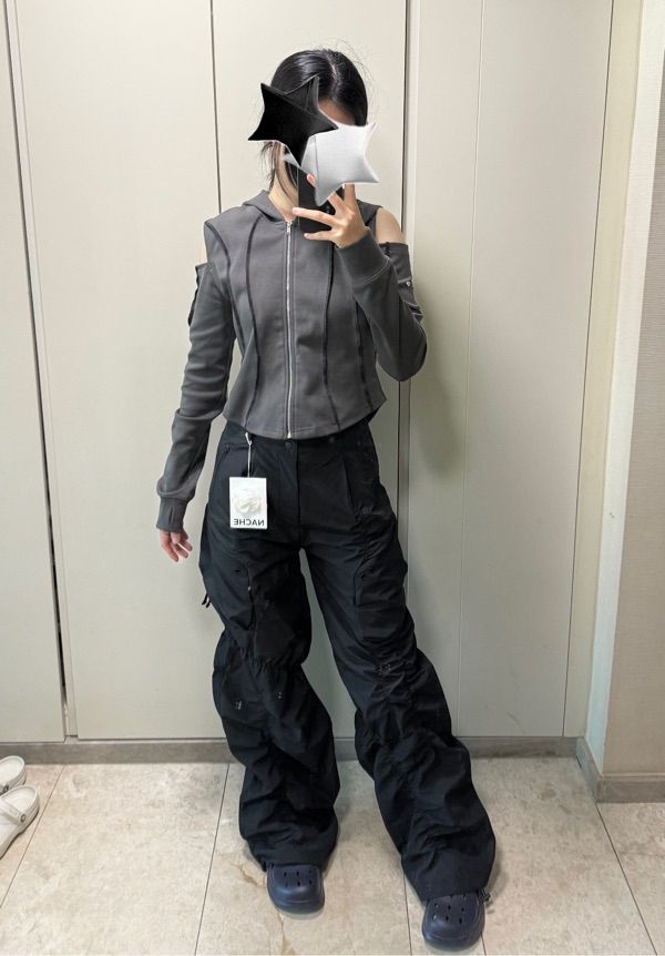 nache SMOCKING CONVEX PANTS （unisex） 韓国 NACHE】SMOCKING CONVEX PANTS (UNISEX) | OUR BRAND,NACHE
