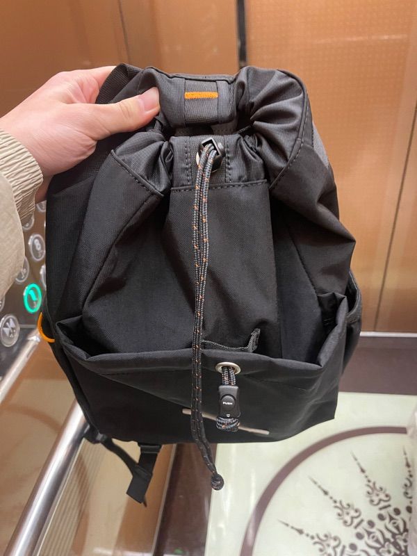 MUSINSA | RAWROW String Mini Backpack 763 ep.3 Yellow
