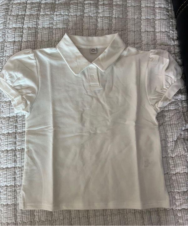 【お買得】 PUFF SINOON | MUSINSA COLLAR GRAY) (MELANGE T-SHIRT トップス
