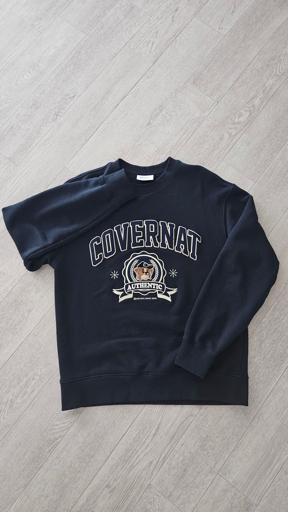 パーカー・フーディ COVERNAT Border Collie Emblem Hoodie Black COVERNAT(コボナッ) パーカー・フーディ(レディース) - 海外通販