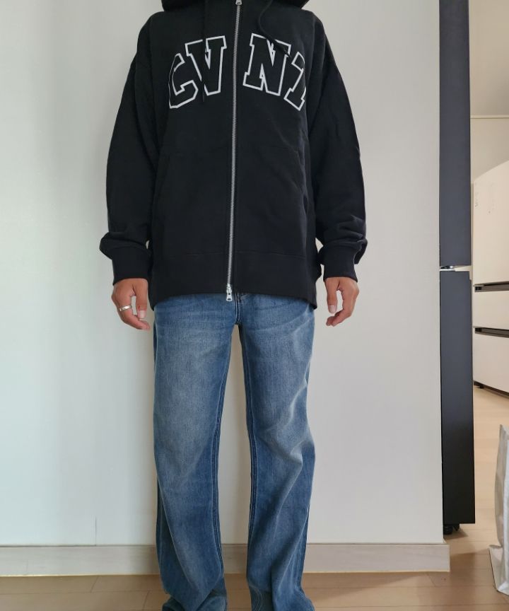 COVERNAT ♥ CVNT Dying Overfit Hoodie Zip-up/追跡付 MUSINSA | COVERNAT CVNT Overfit Hoodie Zip-up Black