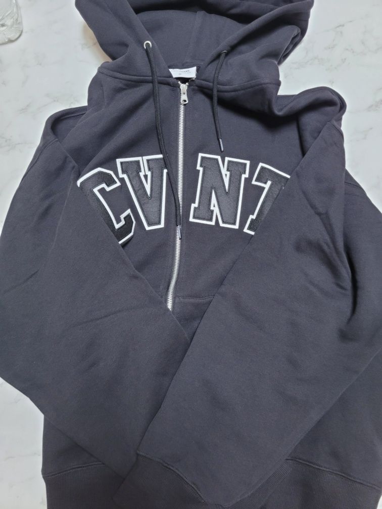 ★COVERNAT★ CVNT Fleece Overfit Hoodie Zip-up Black MUSINSA | COVERNAT CVNT Overfit Hoodie Zip-up Black