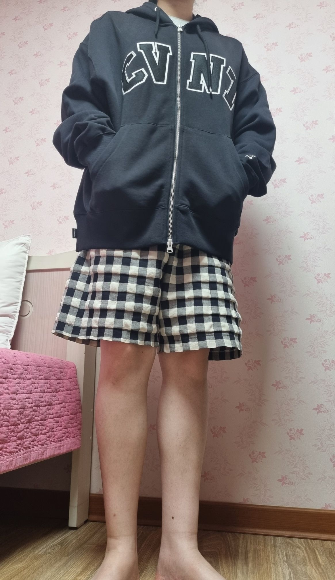 MUSINSA | COVERNAT CVNT Overfit Hoodie Zip-up Black