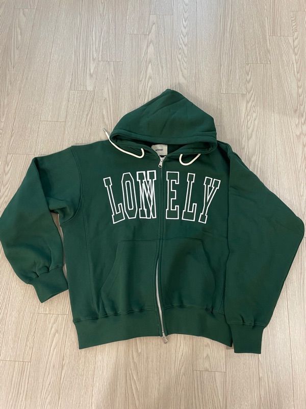 【NOHANT】LONELY/LOVELY HOODIE ZIP-UP Designer fashion, Seoul-fully created | W Concept