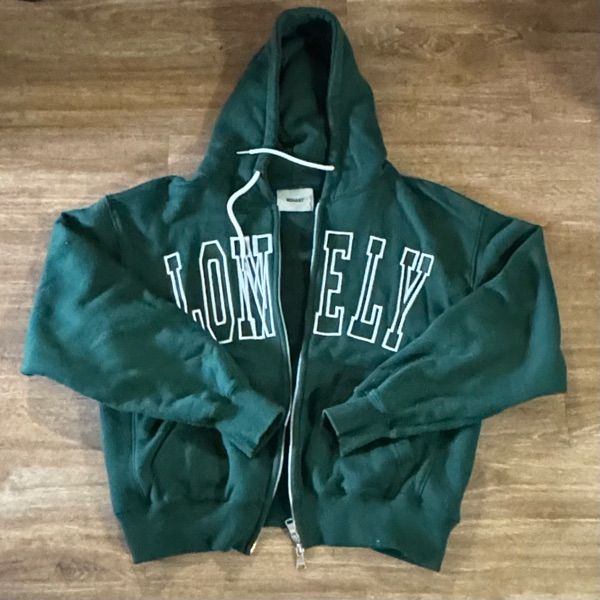 【NOHANT】LONELY/LOVELY HOODIE ZIP-UP Designer fashion, Seoul-fully created | W Concept