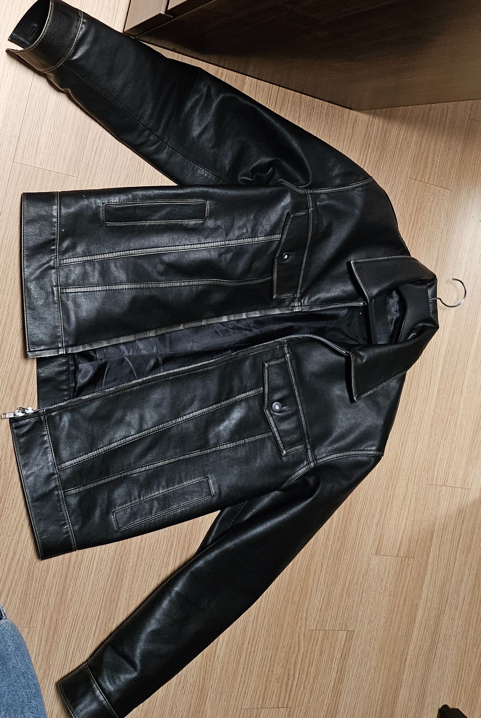 MUSINSA公式 | DOFFJASON ウォッシングレザー トラッカージャケット