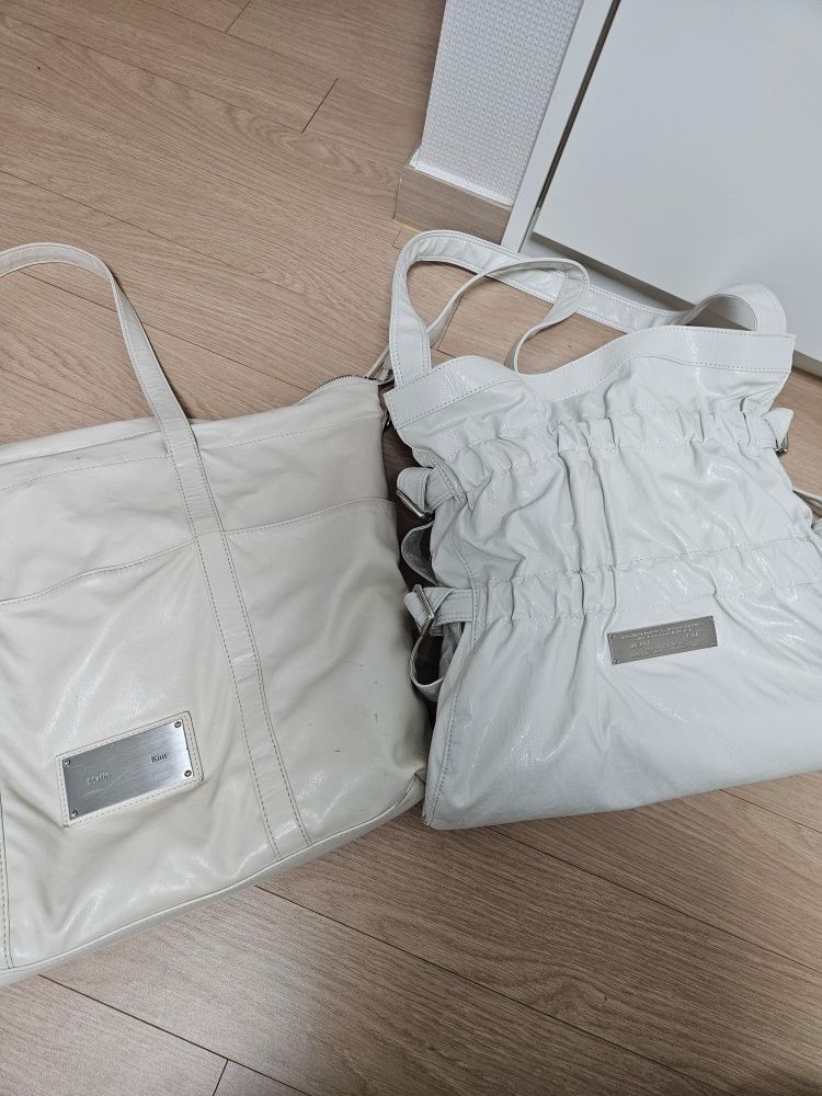 MUSINSA公式 | MATIN KIM FAUX LEATHER SEASHELL BAG IN BLACK