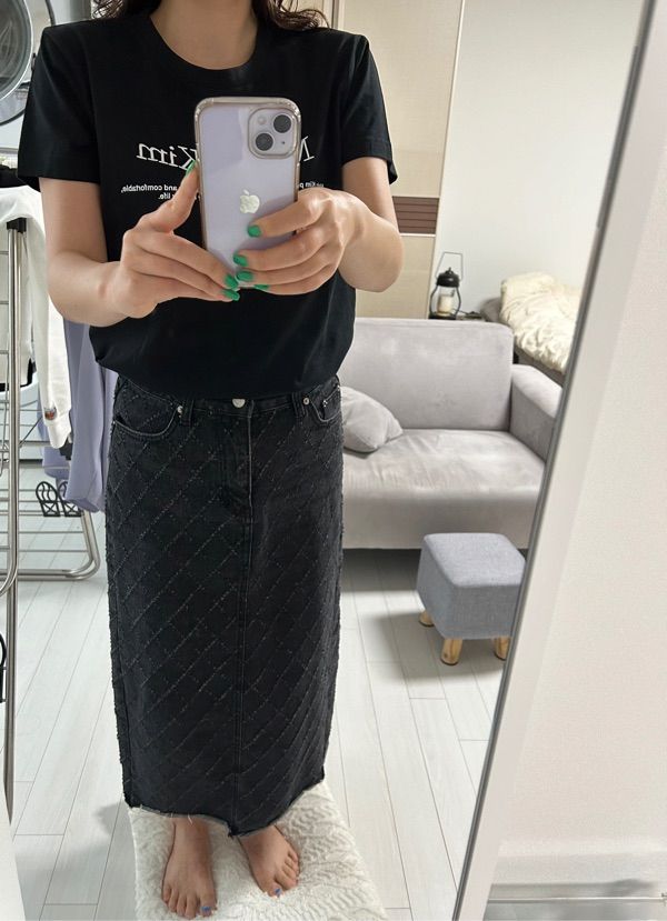 MUSINSA | MATIN KIM MATIN HERITAGE CROP TOP IN BLACK