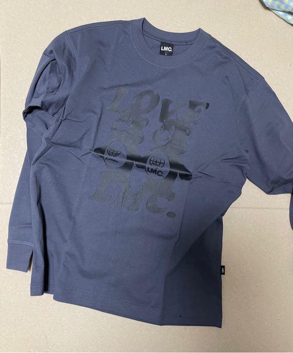 MUSINSA | LMC TWO BEARS LONG SLV TEE white