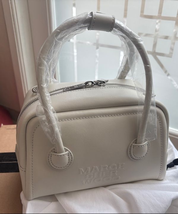 MUSINSA | MARGESHERWOOD SOFT TOTE MINI_cream plain