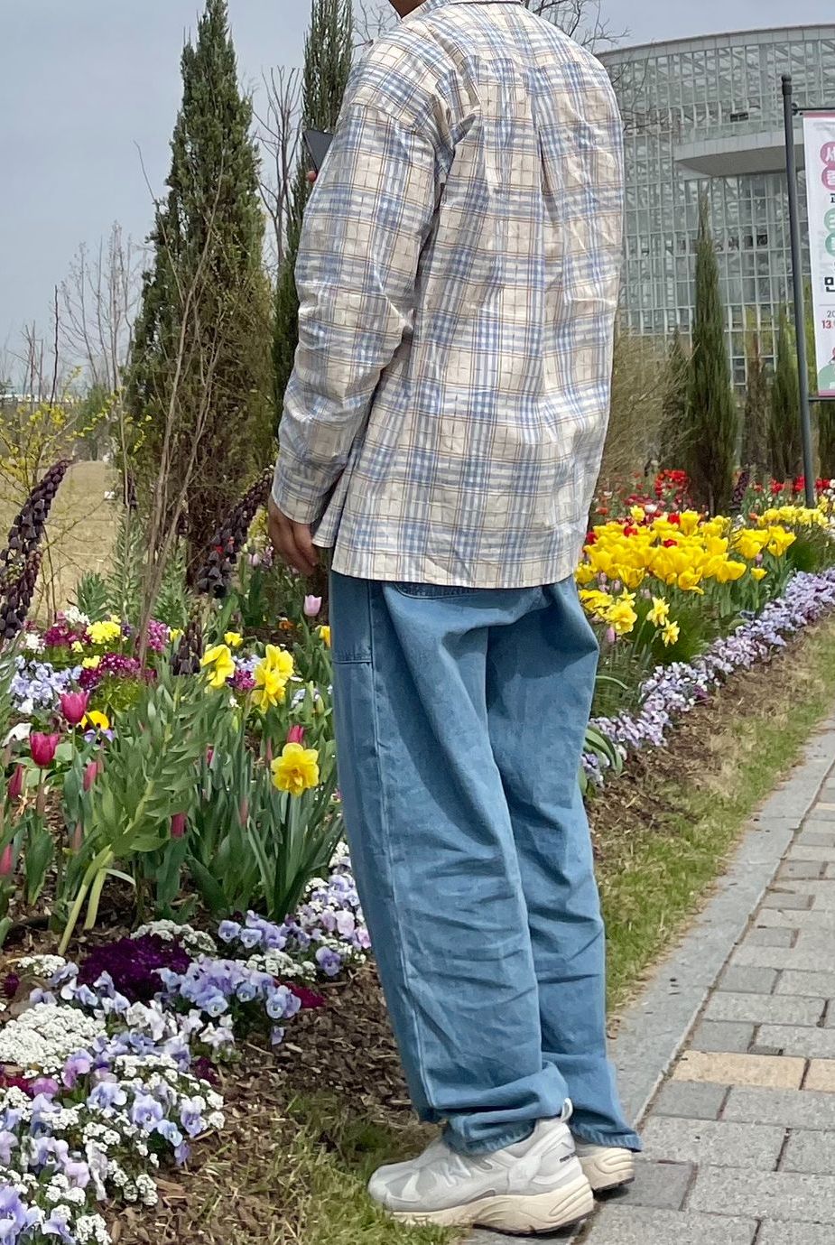 【MIM the wardrobe】vintage washed checkered shirt★韓国 MIM the wardrobe】vintage washed checkered shirt☆韓国 (MIM