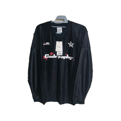 MUSINSA | Codegraphy (Women) Sporty Metal Jersey Long