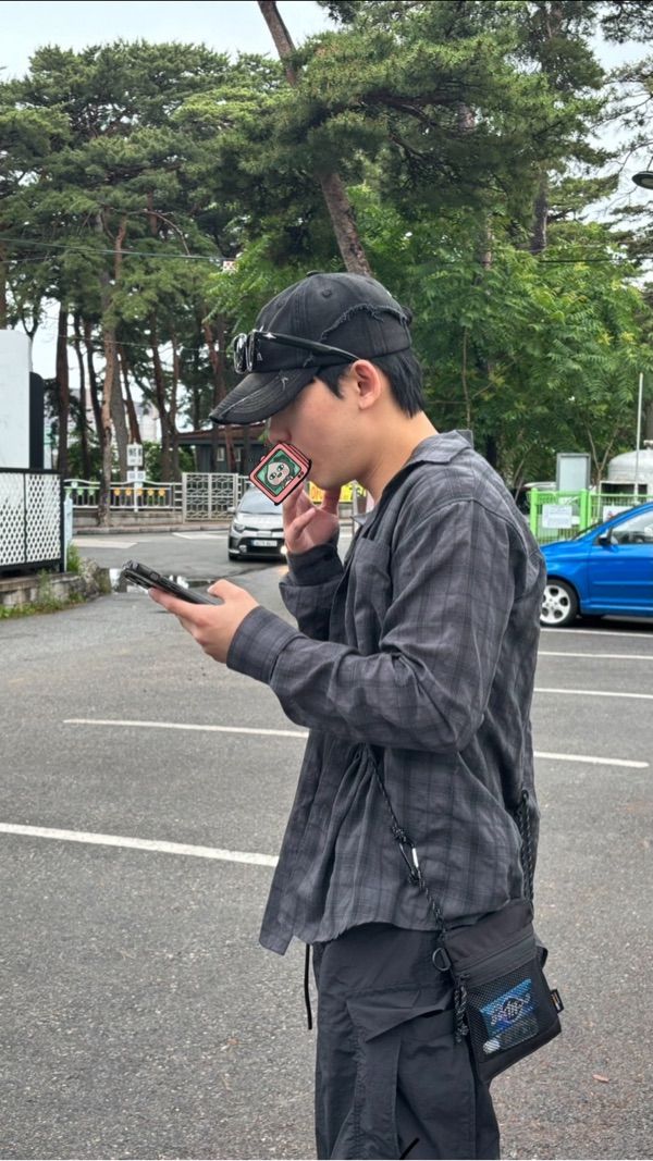 MUSINSA | Honda Motorcycle Vintage Cutoff Cap Black