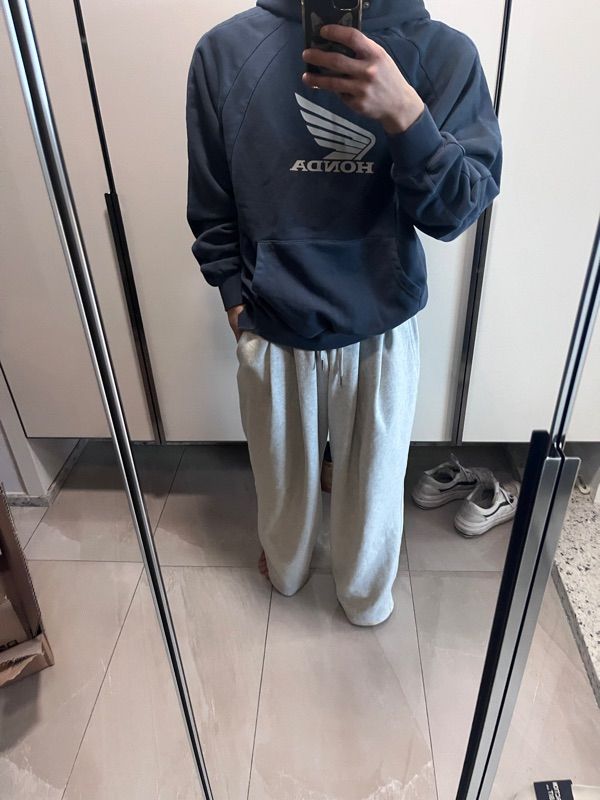 MUSINSA | Honda Motorcycle Vintage Cutoff Hoodie Spray Green