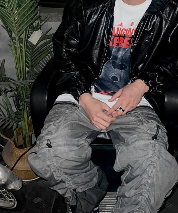 MUSINSA公式 | DNSR Over-dyed Transform Pants