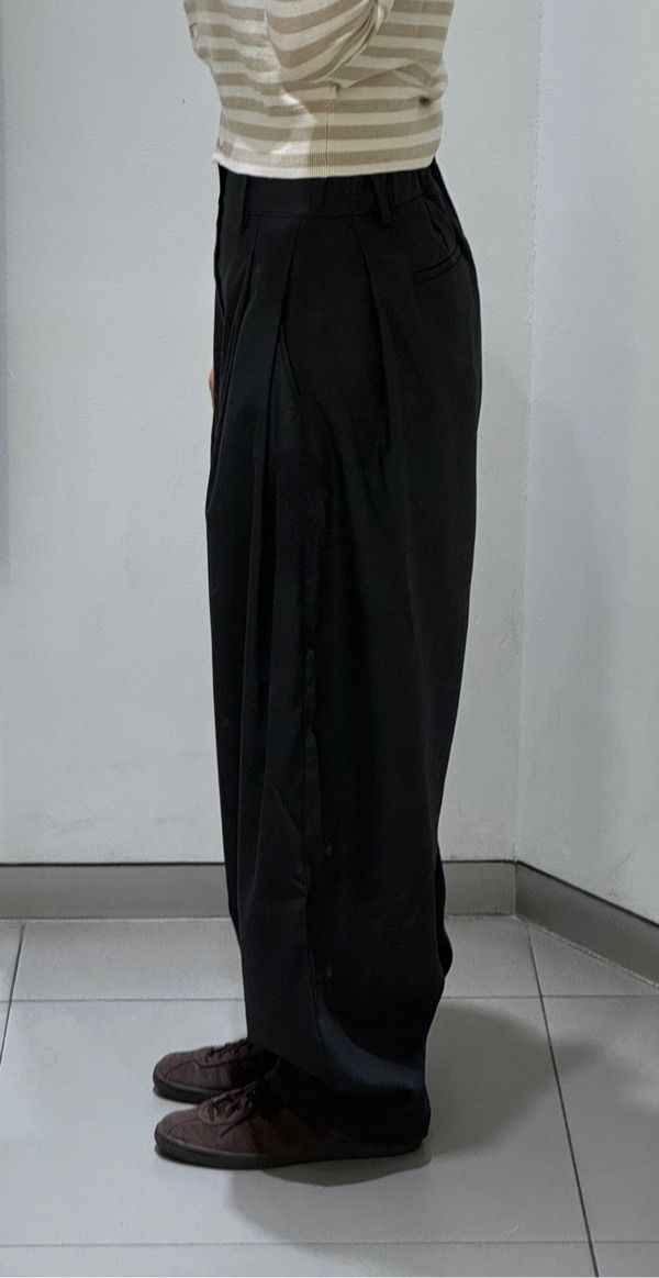 パンツ NOT4NERD TR 3 Tuck Balloon Pants Charcoal PT091CH MUSINSA | NOT4NERD TR 3 Tuck Balloon Pants - Charcoal