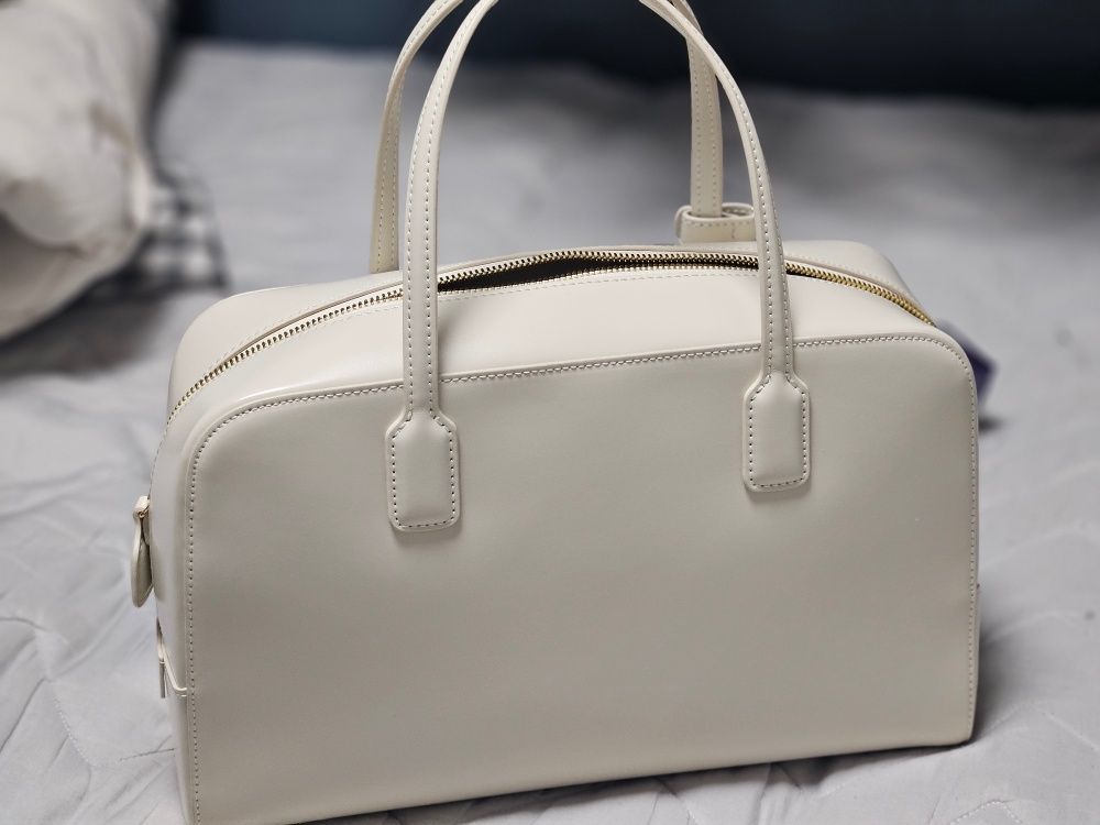 MUSINSA | DEMERIEL Cayley Boston Bag Plus Chestnut
