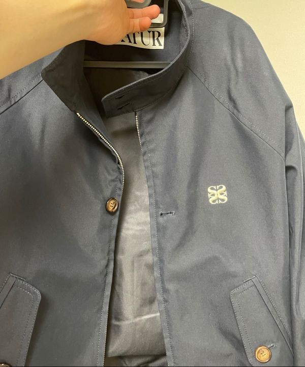 MUSINSA | SATUR Lecce Cotton Herrington Jacket Sand Beige