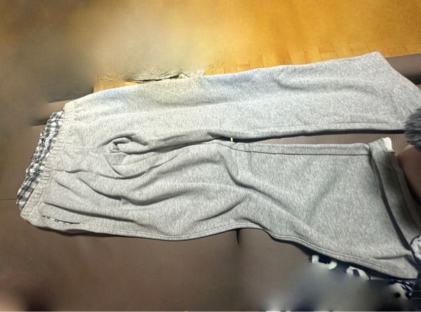 MUSINSA | SCULPTOR Boxer Layered Sweatpants Melange Gray