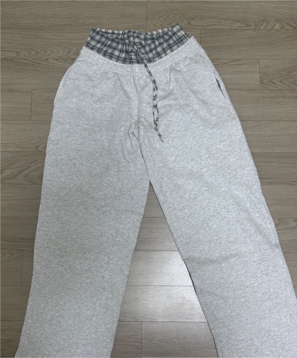 ★SCULPTOR★ Boxer Layered Sweatpants Melange Gray SC24S412N MUSINSA | SCULPTOR Boxer Layered Sweatpants Melange Gray