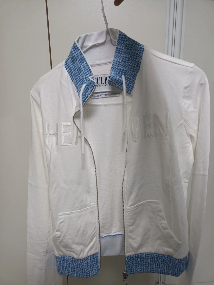 MUSINSA | SCULPTOR Heavenly Gingham Track Jacket Baby Blue