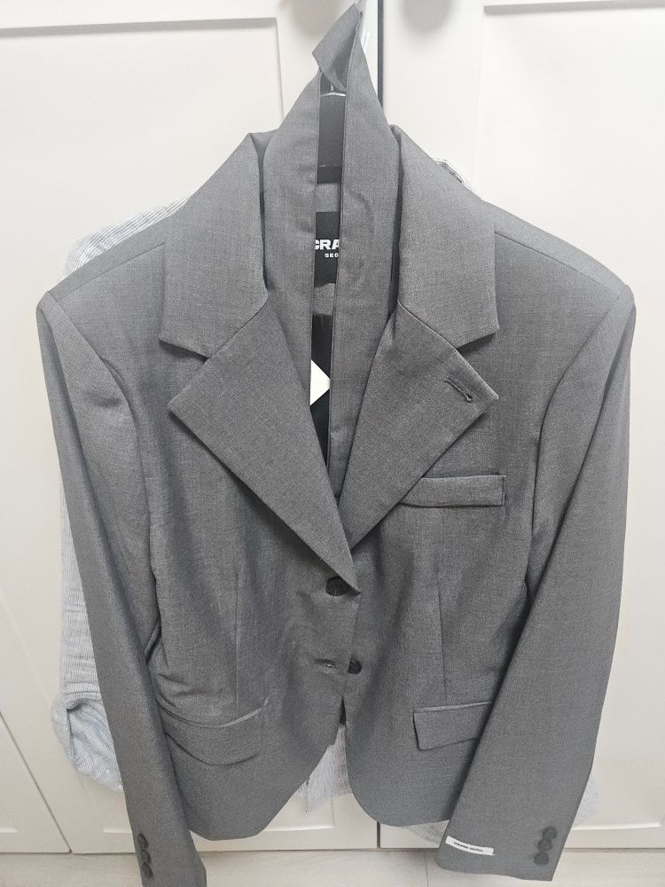 ★CRANK★CLASSIC BLAZER & NECKTIE SET_GREY★正規品/直送料込 MUSINSA | CRANK Classic blazer & tie set_gray