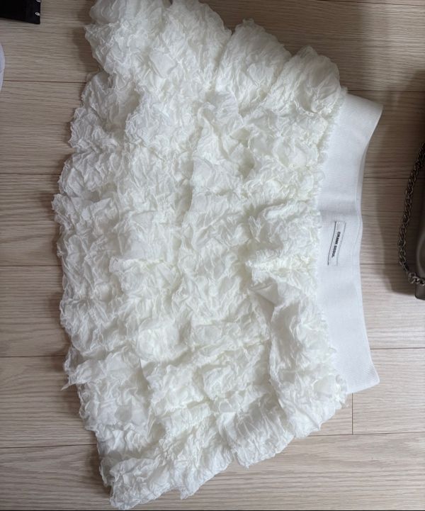 MUSINSA公式 | CRANK Cancan frill mini skirt_ivory