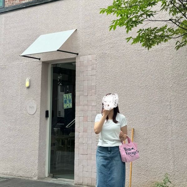 MUSINSA公式 | WAI KEI Bon Voyage Terry Small Tote Bag Pink