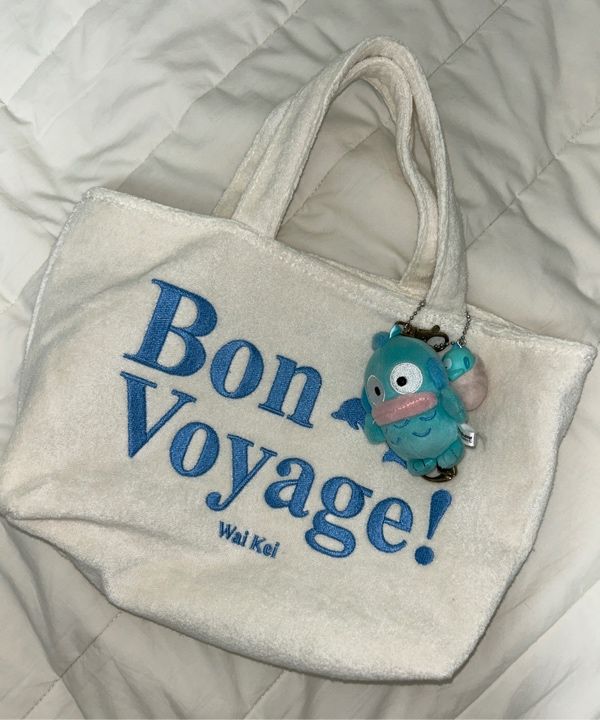 ★Wai Kei★ Bon Voyage Terry Small Tote Bag Pink YKBD01AC02- Designer fashion, Seoul-fully created | W Concept