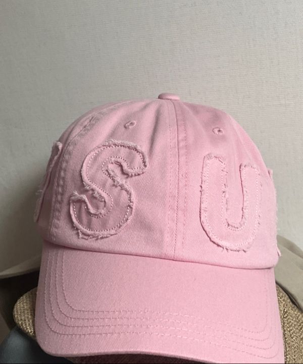 MUSINSA公式 | SUNLOVE Cut Off Capital Cap Pink