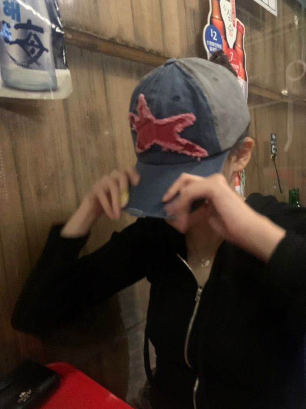 ★MAINBOOTH★Starfish Damage Ball Cap(BLUE)★正規品/直送料込 MUSINSA | MAINBOOTH Starfish Damage Ball Cap(BLUE)