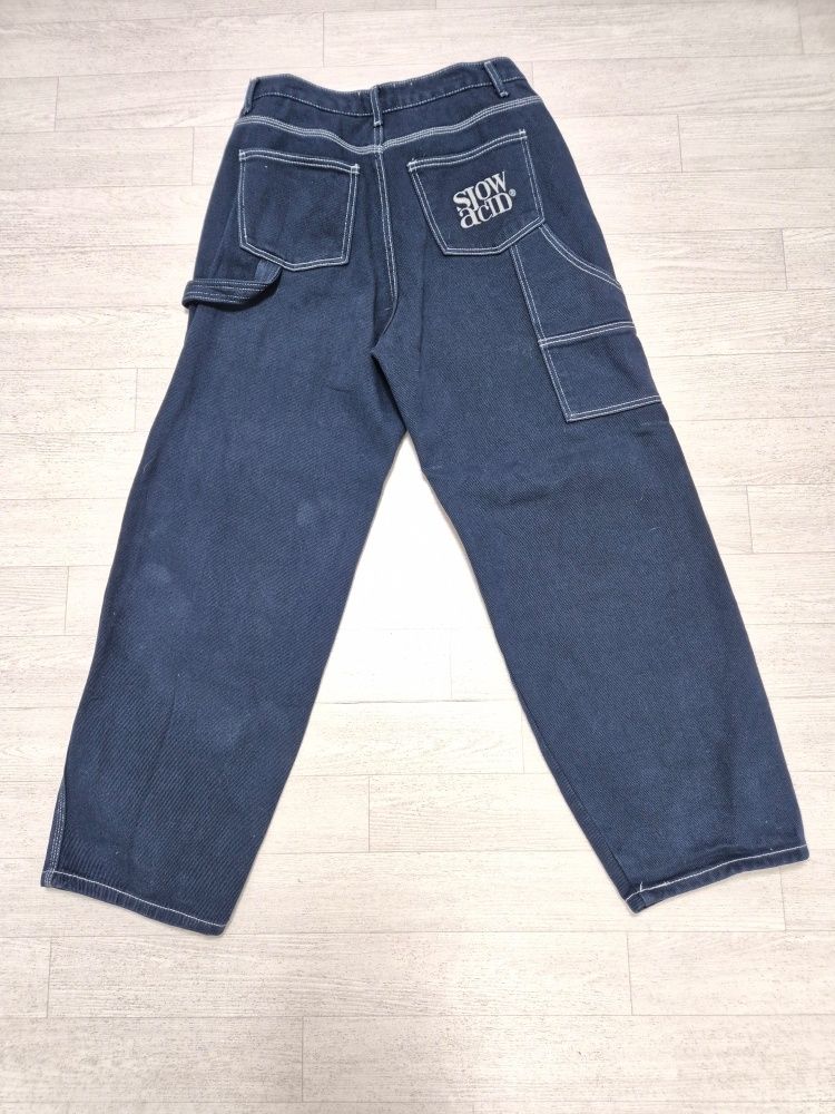 【BAON】[unisex] Emensi banding stitch denim pants BAON】[unisex] Emensi banding stitch denim pants (BAON