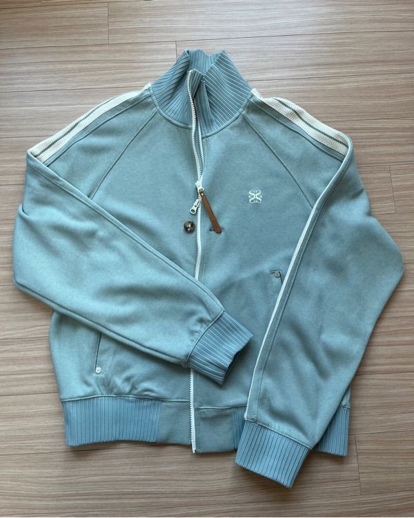 MUSINSA | SATUR Lawton All Day Track Zip Up Jacket Olive Mint