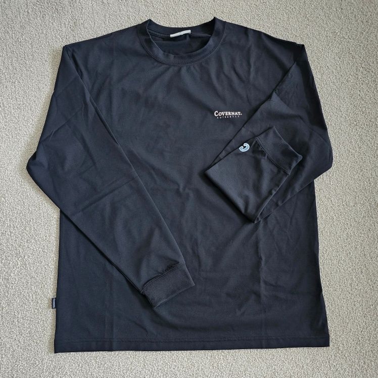 MUSINSA | COVERNAT Authentic C gradient long sleeve black