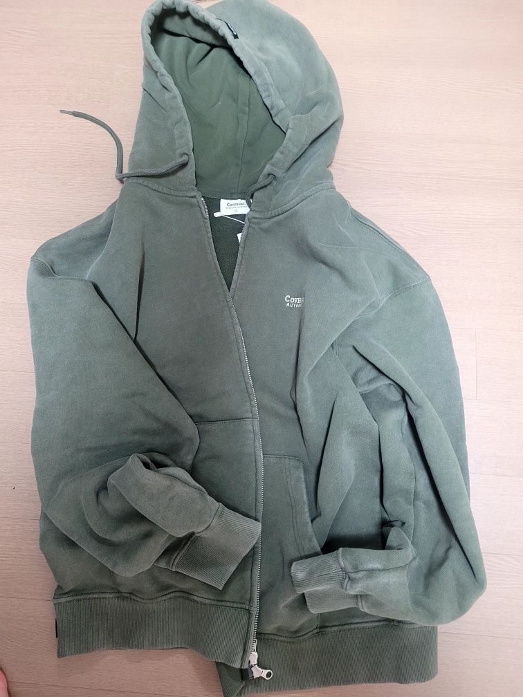 ★人気★【COVERNAT】★PIGMENT SMALL LOGO HOODIE ZIP-U.P★ MUSINSA | COVERNAT pigment small logo hoodie zip-up beige
