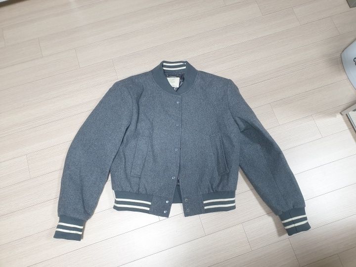 ◇Siyazu◇ SIOT4098 Overfit Varsity Jacket_Charcoal MUSINSA | SIYAZU SIOT4098 Overfit Varsity Jacket_Charcoal
