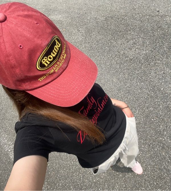 ☆HUMAN N CAT☆ Pound Washed Logo Denim Ball Cap Indigo Blue MUSINSA | HUMAN N CAT Pound washed vintage denim ball cap