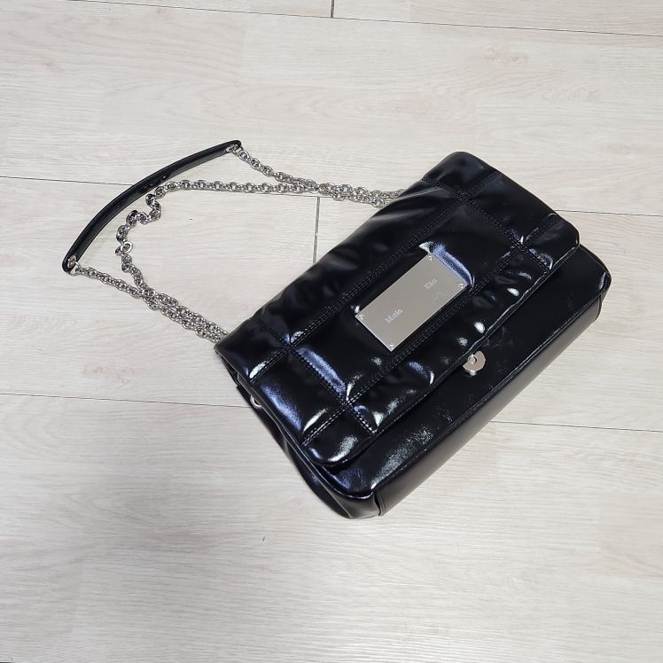 MUSINSA公式 | MATIN KIM CLASSIC CHAIN QUILTING BAG IN BLACK