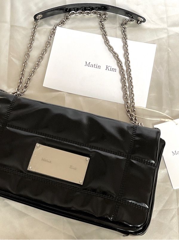 Matin Kim マーティンキム　チェーンバック　ブラック 楽天市場】マーティンキム Matin Kim バッグ ショルダーバッグ