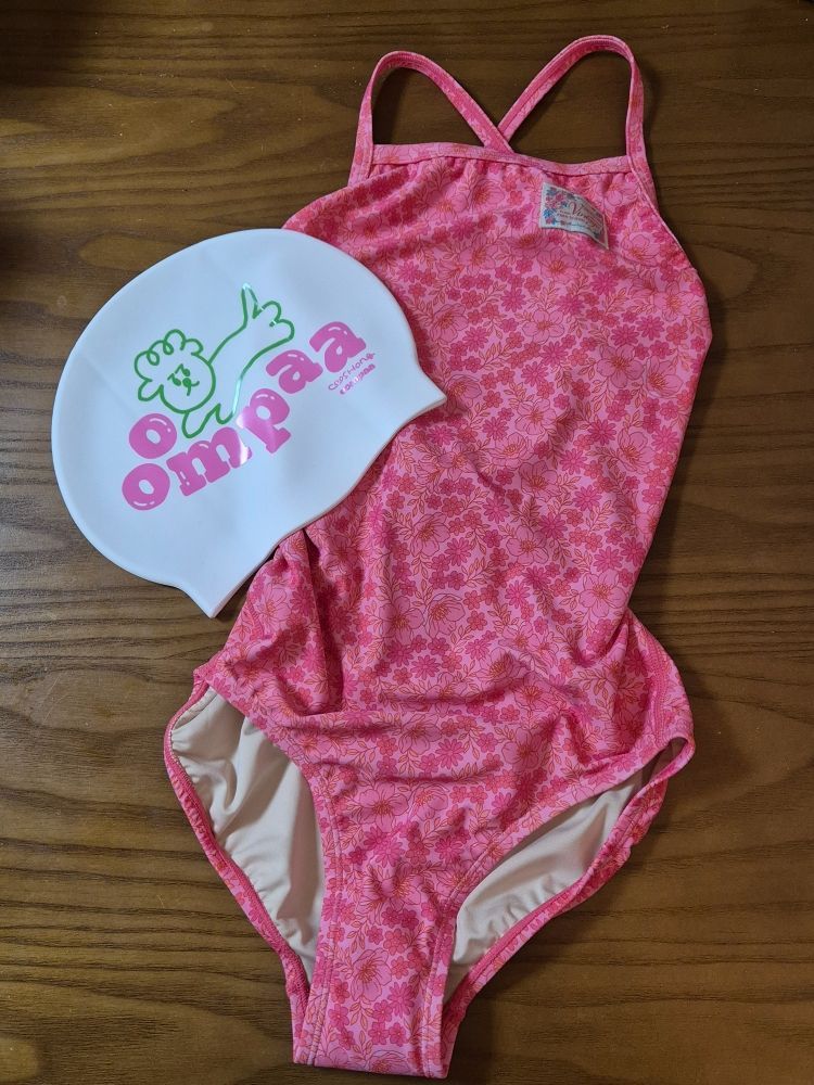 MUSINSA公式 | LOOPLOOP [Vintage Peony_Pink] One-piece swimsuit
