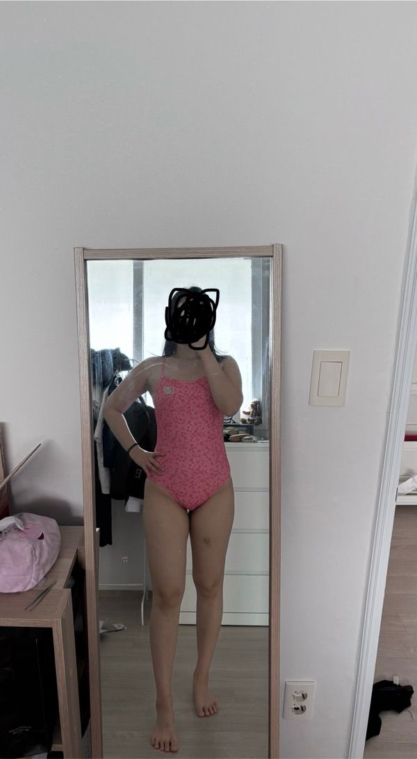 MUSINSA公式 | LOOPLOOP [Vintage Peony_Pink] One-piece swimsuit