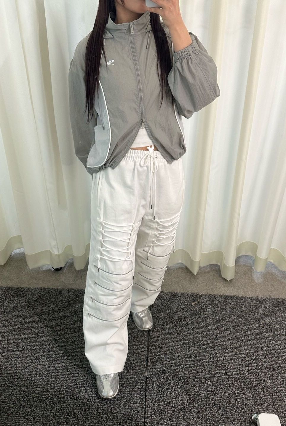 パンツ LUV IS TRUE NM ZIPPER PANTSWHITE MUSINSA | LUV IS TRUE NM ZIPPER PANTS(WHITE)