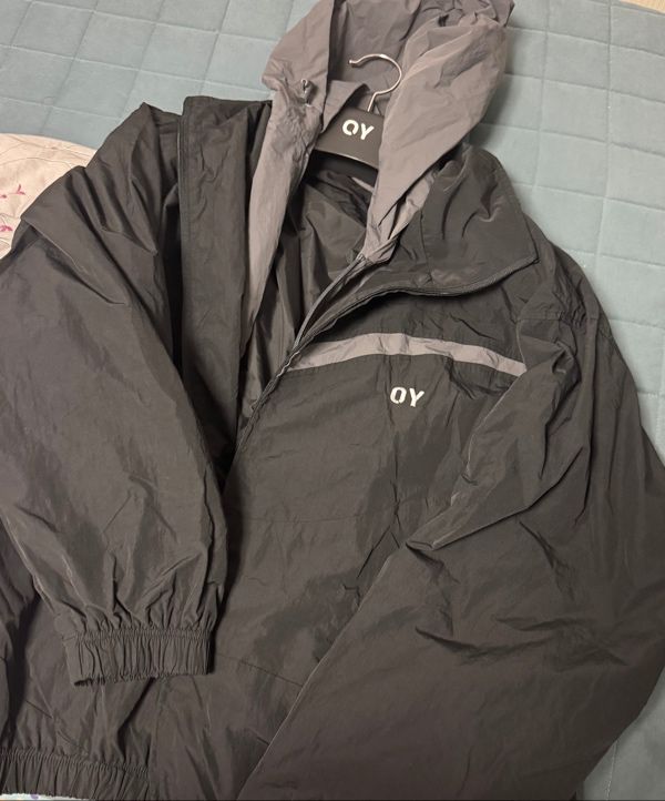 ★OY★LAYERED HOODIE JACKET-DARK GREY★正規品/韓国直送料込 MUSINSA | OY LAYERED HOODIE JACKET-DARK GRAY