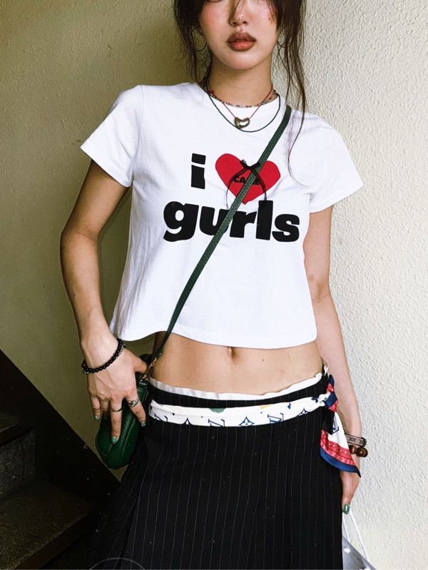 ◆as if calie◆ CALIE GURLS TSHIRT WHITE CA24AST001WT MUSINSA | ASIF CALIE CALIE GURLS T-SHIRT WHITE